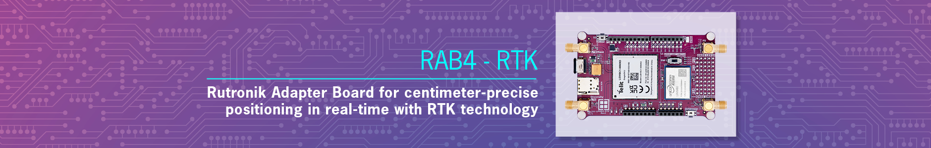 Rutronik Adapter Board - RAB4 for RTK