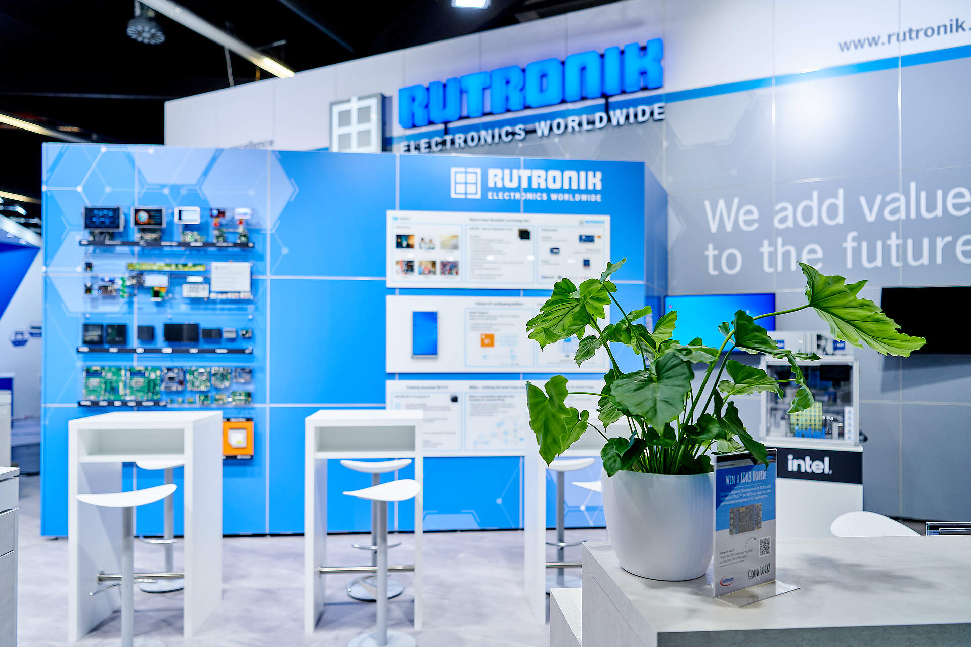Rutronik booth at Embedded World 2023