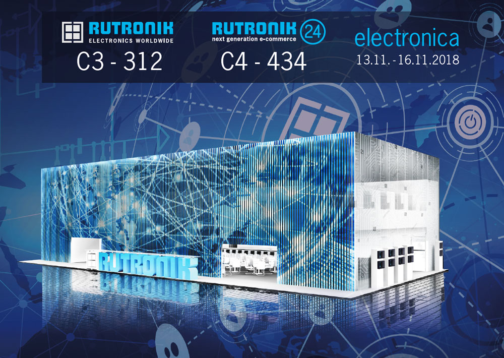 rutronik at electronica 2018 hall c3 312 and hall c4 434 rutronik
