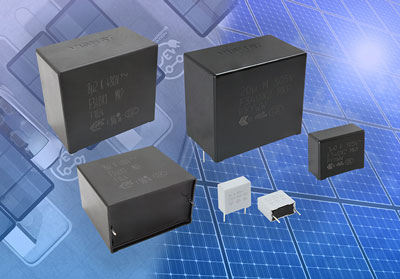The F340 series from Vishay with THB Grade IIIB RFI capacitors. Image: Vishay