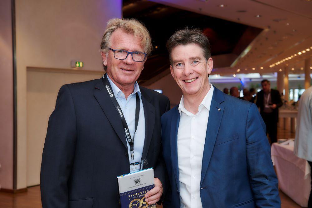 Thomas Rudel and Uwe Rahn at congress