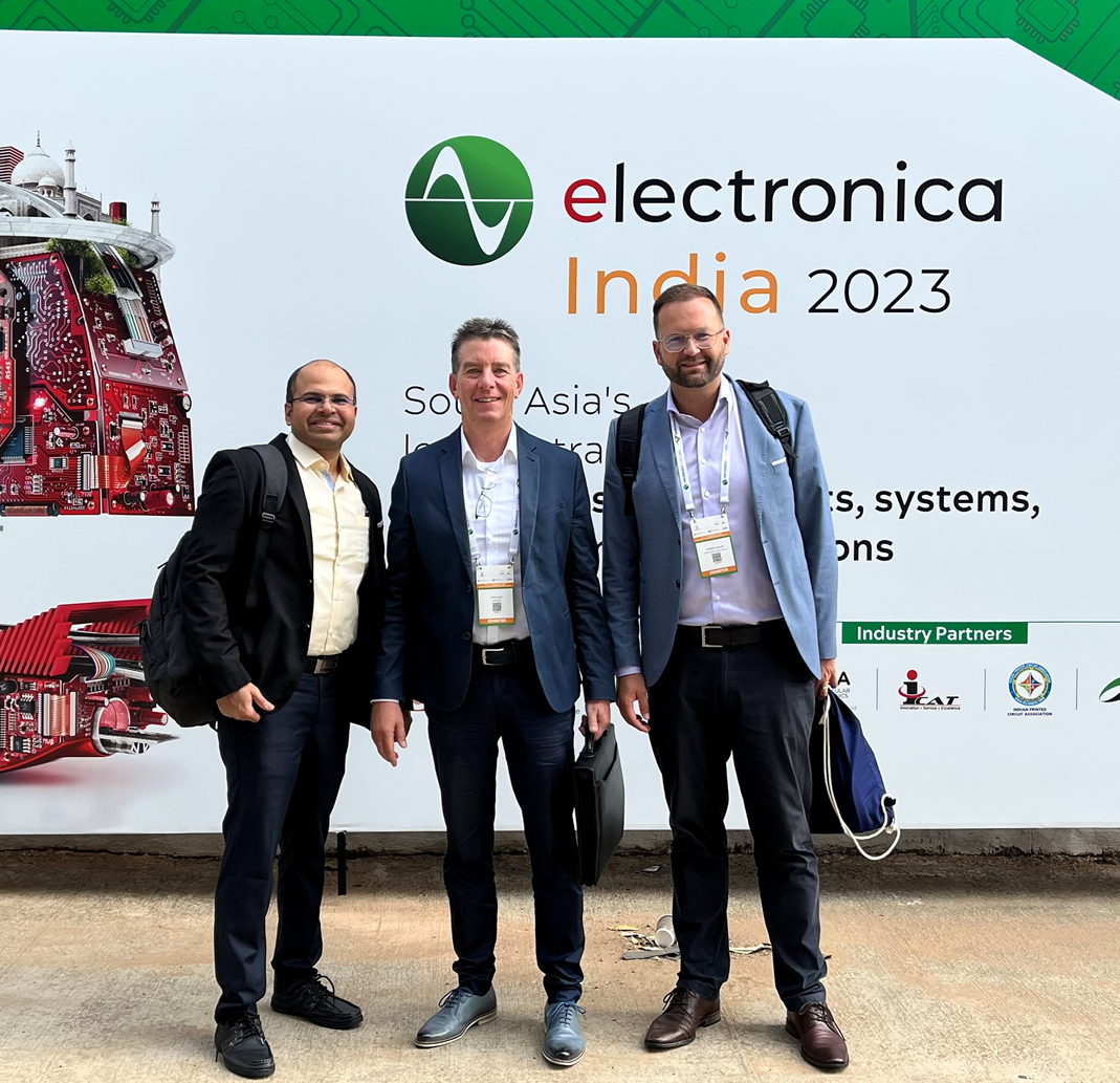 ABU and Elmos at electronica India 2023