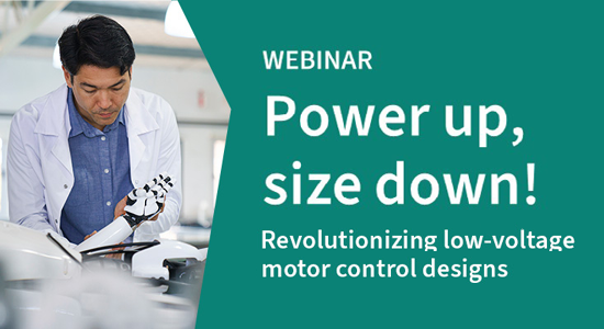Power Up, Size Down with GaN and PSOC Solutions: Revolutionizing Low Voltage Motor Control Designs