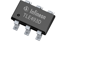 3D Hall sensor (TLE493DW2B6Ax)