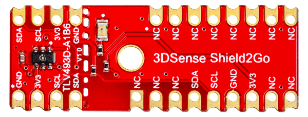 TLV493D 3DSense Shield2Go