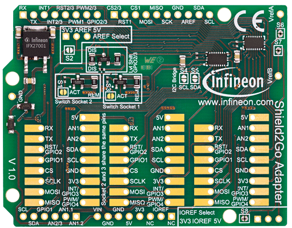 My IoT Adapter Board (to be used with Arduino Uno)