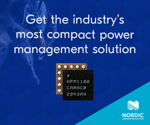 Nordic Power Management IC Solution for Battery Charging