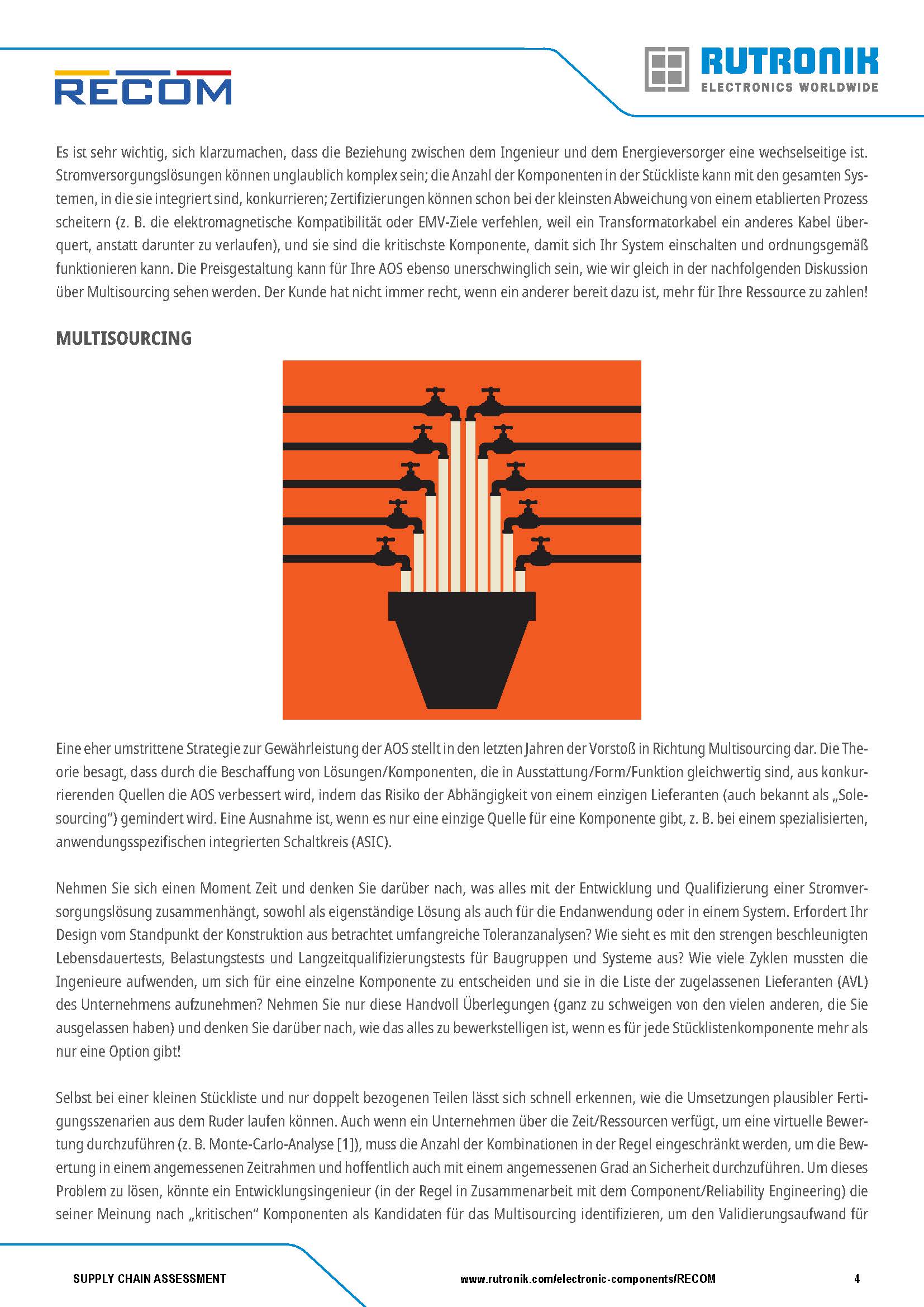 Recom Supply Chain Assessment