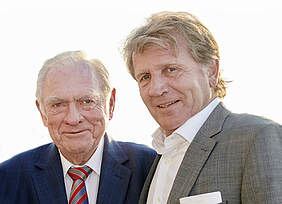 Rutronik celebrates 50th anniversary Helmut Rudel und Thomas Rudel