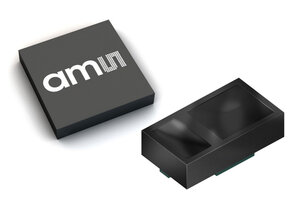 Examplepicture of the Optical Force™ SFH 7061 combined with the AS7150 analog frontend  from ams Osram