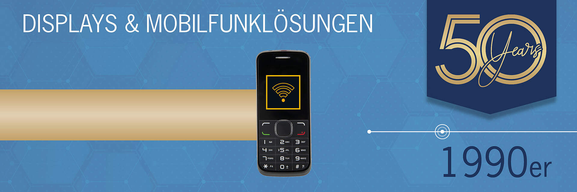 Rutronik Jubiläum 1990 Displays & Mobilfunklösungen Rutronik Jubiläum 1990 Displays & Mobilfunklösungen