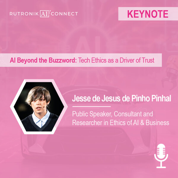 Keynote: AI Beyond the Buzzword: Tech Ethics as a Driver of Trust