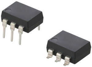 Example picture of OMRON's compact G3VH SiC MOSFET relays