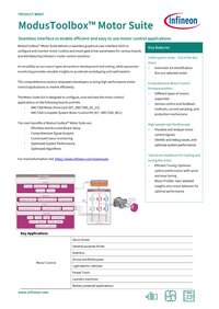 ModusToolbox™ Motor Suite Product Brief