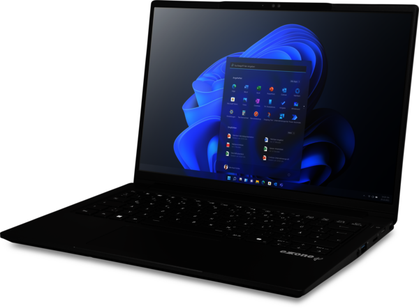 Figure 1: With the exone go Business 1490 X14 and exone go Business 1690 X14 notebooks, Rutronik provides two models featuring a 14"” and 16"” display, both powered by the new AI-capable Intel Core Ultra 7-155U processor. (sSource: Extra Computer)