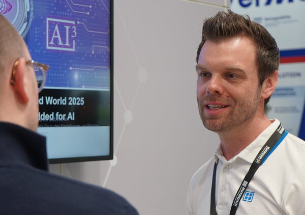 Stephan Menze, Head of Global Innovation Management at Rutronik at embedded world 2025