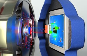 Figure 1: Both TMR and Hall effect sensors can be used to detect the rotor position in brake actuators. The Micronas HAL 302x is best suited for use in high-speed electric motor applications due to its insensitivity to magnetic interference fields. (Source: TDK Micronas)