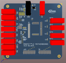 Das Motherboard PROFET ONE4ALL MB V1