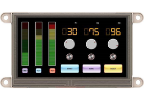 Mit den Pixxi-44 Display-Modulen erhält nahezu jede Anwendung eine Human Machine Interface (HMI), die Vollfarbbilder, Animationen, Symbole und Videoclips ermöglicht und die Darstellung von verfügbaren Windows-Schriftarten unterstützt.