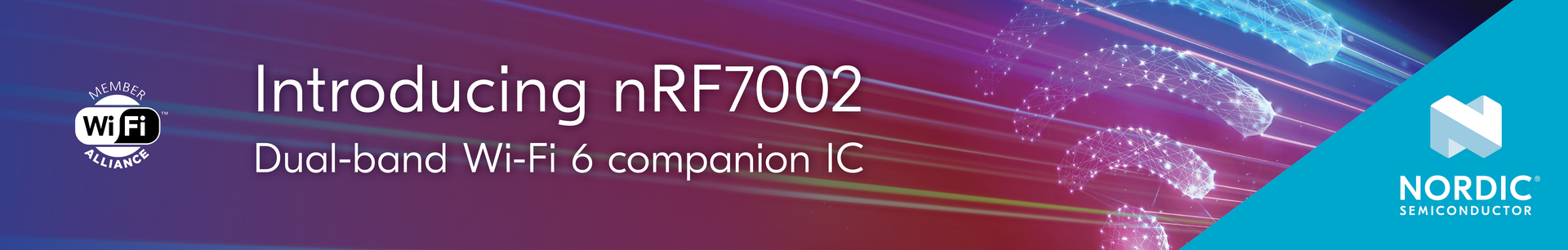 Nordic nRF7002 - Dual-band Wi-Fi 6 companion IC