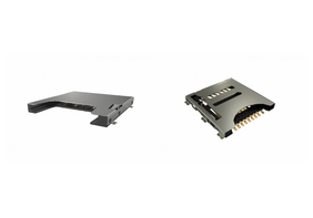 microSD and SD card slots from Amphenol CS 