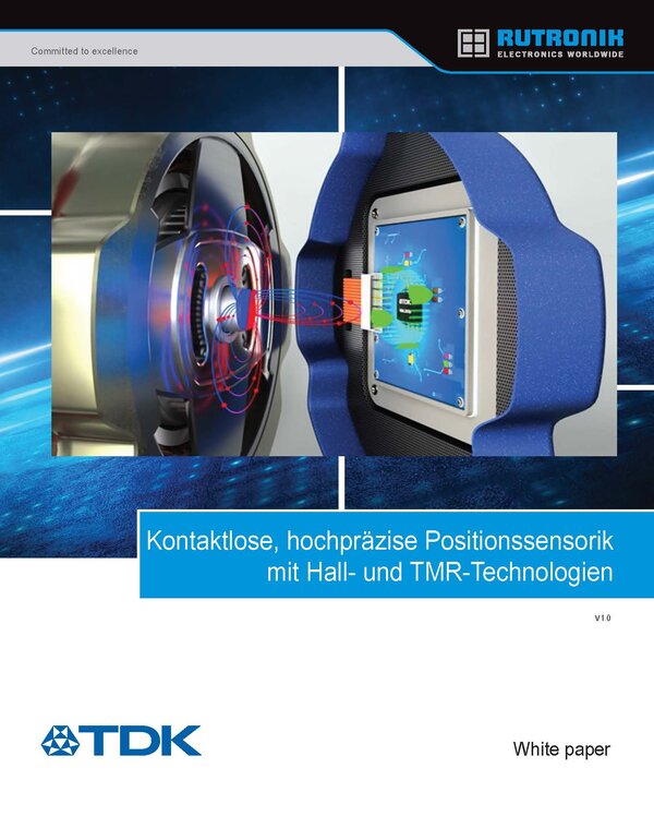 TDK Whitepaper Kontaktlose, hochpräzise Positionssensorik mit Hall- und TMR-Technologien