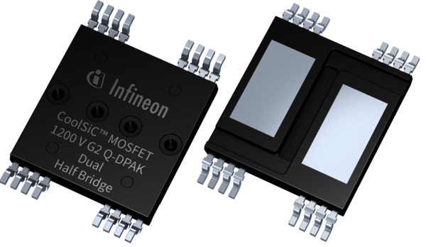 CoolSiC™ MOSFETs 1200 V in Q-DPAK dual half-bridge package
