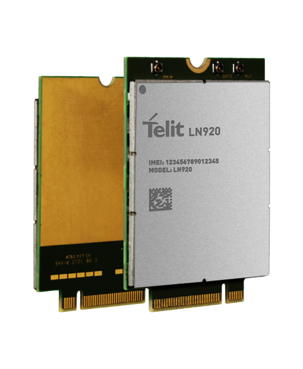 [Translate to Deutsch:] The LN920 from Telit is suitable for private and public LTE applications.