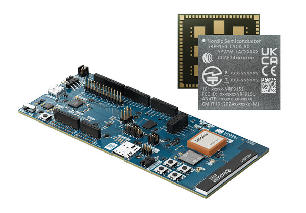 Unique to now: NTN support for the nRF9151 from Nordic Semiconductor