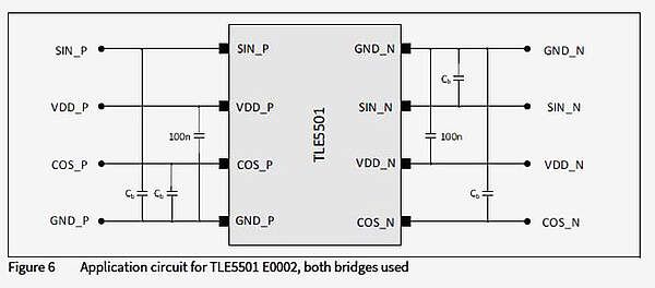 TLE5501 E0002 Application Diagram