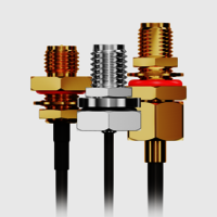 Image Sealed IP67/IP68/69K SMA to I-PEX® MHF® Coaxial Cable Assemblies