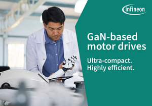 The ultimate combination for next-level motor control designs: CoolGaN™ Transistors and PSOC™ Control C3 MCUs