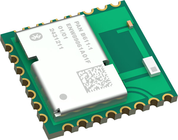 Figure 3: PAN-B611 module with integrated antenna (source: Panasonic:)