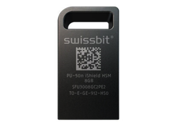 The iShield HSM is a plug-and-play USB security anchor that allows existing AWS IoT Greengrass devices to be upgraded with a hardware security module.