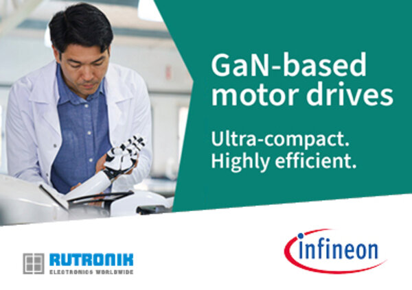 The ultimate combination for next-level motor control designs: CoolGaN™ Transistors and PSOC™ Control C3 MCUs