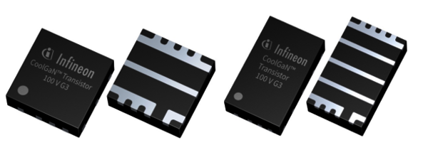 Figure 1: CoolGaNTM transistors in various package variants. (Source: Infineon)
