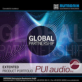 Rutronik and PUI Audio expand franchise 