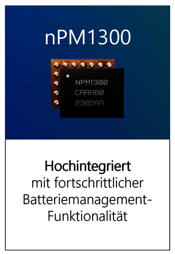 Hochintegriert mit fortschrittlicher Batteriemanagement-Funktionalität
