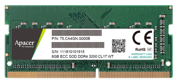 DDR4-3200 Industrial-Grade Memory - Apacer Technology Inc.