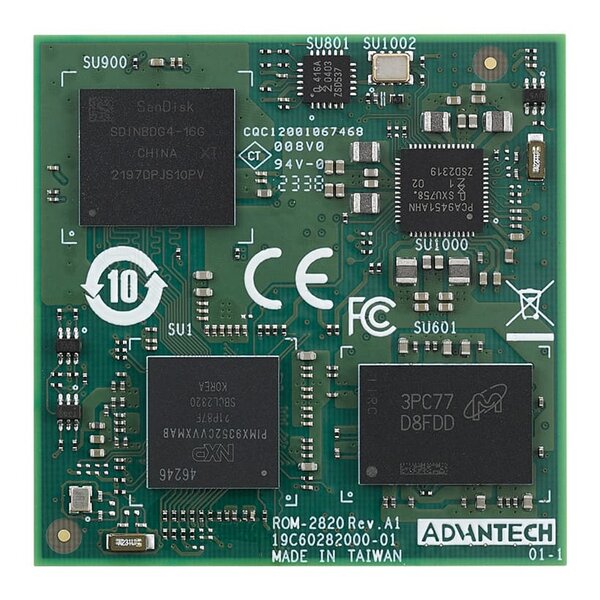 Figure 8: Advantech’s ROM-2820 is a powerful SoC (OSM size L) with Edge ML capabilities. (Source: Advantech)