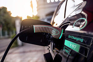 EV Charging with alternative sustainable eco energy