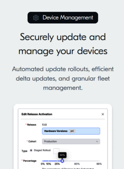 nRF Cloud bietet Geräteverwaltung für alle Nordic SoC/SiP.