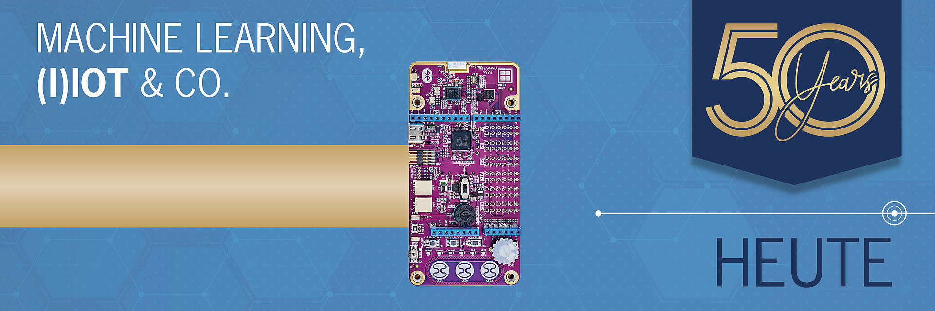 Rutronik Jubiläum 2020 Machine Learning (I)IoT & Co.