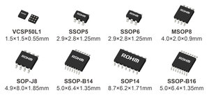 Example picture of the TLRx728 and BD728x series from ROHM. 