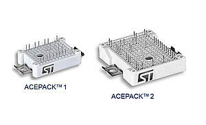 STMicroelectronics Acepack, a high-performance power package for automotive and industrial applications.
