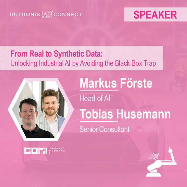 Session: From Real to Synthetic Data: Unlocking Industrial AI by Avoiding the Black Box Trap