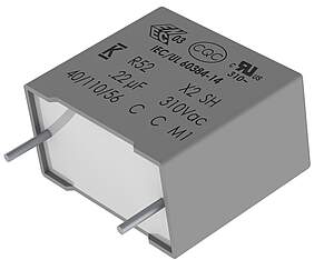 Kemet R52 X2 EMI Suppression Film Capacitor