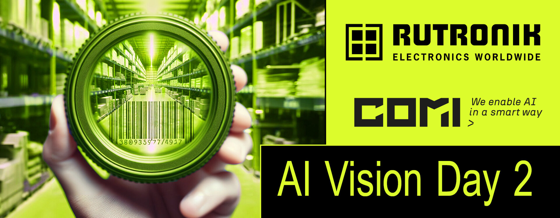 Rutronik & COMI AI Vision Day 2