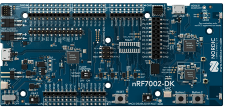 Nordic nRF7002 DK – front