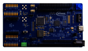 The PSOC™ Control C3M5 Evaluation Kit enables you to evaluate and develop applications using the PSC3M5 MCU.